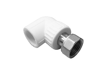 Колено 25*1 с накидной гайкой (Valfex) 10138125