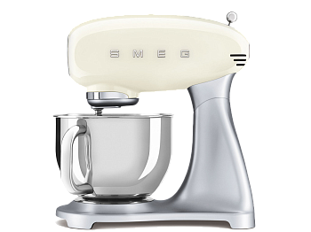 SMEG Планетарный миксер кремовый + хром - SMF02CREU