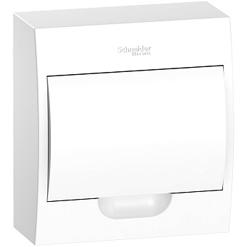 EZ9E108P2SRU CITY9 BOX накладной 8 мод белая дверь IP40 SE 