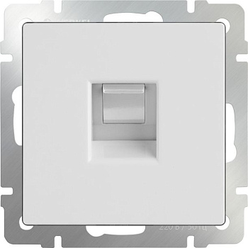 Розетка комп W1181001 RJ45 Белая WERKEL a051136