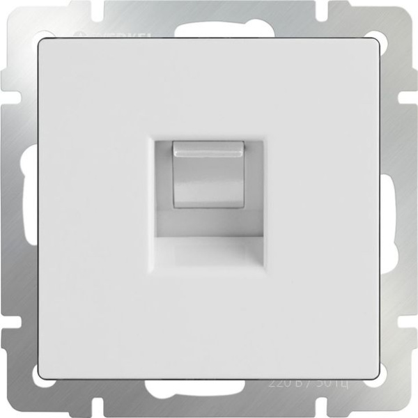 Розетка комп WL01-RJ45 Белая WERKEL