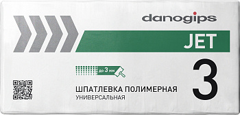 DANOGIPS Шпатлевка полимерная универсальная Dano JET3 20кг (48)