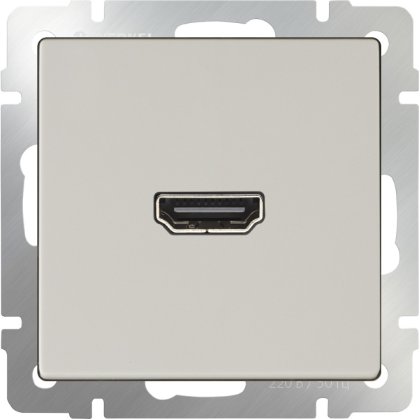 Розетка HDMA WL03-60-11 Слоновая Кость WERKEL
