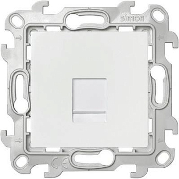 Компьютерная розетка RJ45 Белая Simon 24 2410598-030