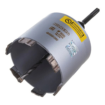 Коронка алмазная по армированному бетону Ø102мм Hilberg Laser HM210