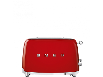 SMEG Тостер красный,на 2 ломтика TSF01RDEU