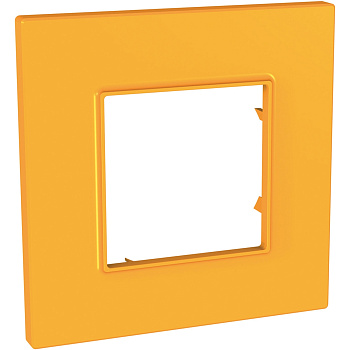 SE Unica Рамка 1-ая Оранжевая Quadro  MGU4.702.29