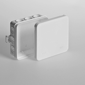 Коробка разветвительная  о/у 100х100х35 Серая IP55 RUVINIL 67095 (1/98)