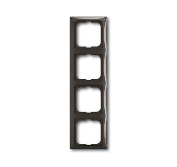 ABB BJB Basic 55 Рамка 4-я шато (черный) 1725-0-1509