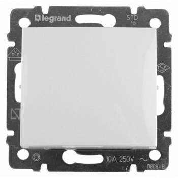 Механизм переключателя 1-кл.СП VALENA белый Legrand 774406 / 6942621