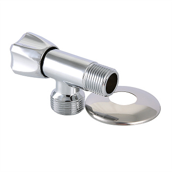 Вентель  угловой для подкл.с/т приборов 1/2"х1/2" (VT.240.N.04)