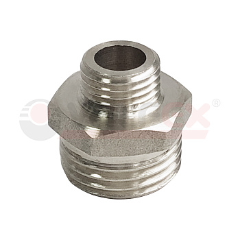 Ниппель НИКЕЛ. переходной VALFEX НР 1/2" - НР 1/4" (400/10) (VF.580.N.012.014)
